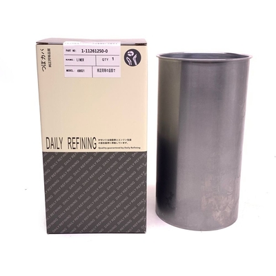 Dieselmotor 6BG1 voor Isuzu Cylinder Liner Sleeve 1-11261385-0
