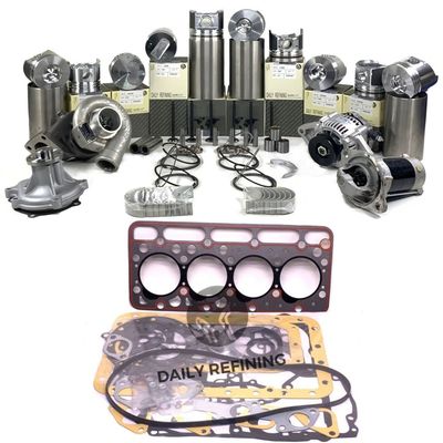 Rebuild kit overhaal kit FOR caterpillar 3024 motor Onderdelen cilindervoeringen zuigers Pakket kit zuigers